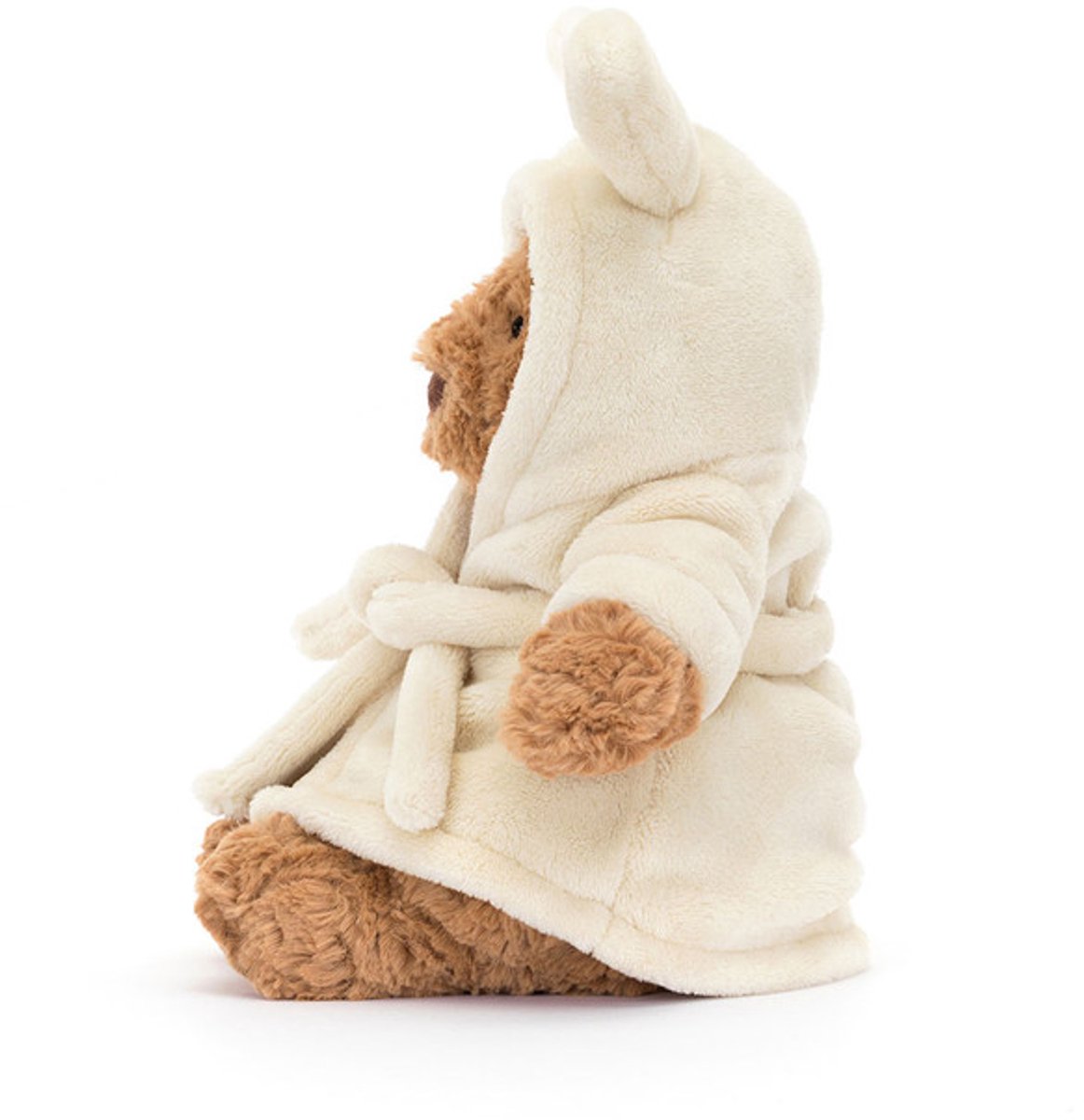 Jellycat Knuffels - Bartholomew Bear Bathrobe Outfit - Beer in Badjas - Teddybeer - Knuffelbeer - Knuffel - 31 cm - Geschikt voor alle leeftijden — afbeelding 3