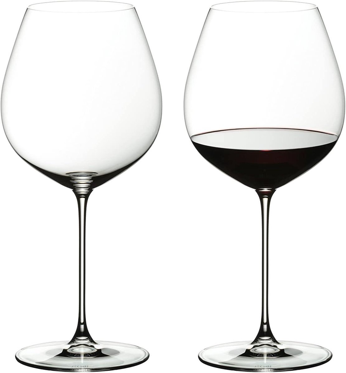 Wijnglazen Set - Kristalglas Glazen - Wijn Proeven - Variëteit Specifiek - 2 Stuks - Transparant