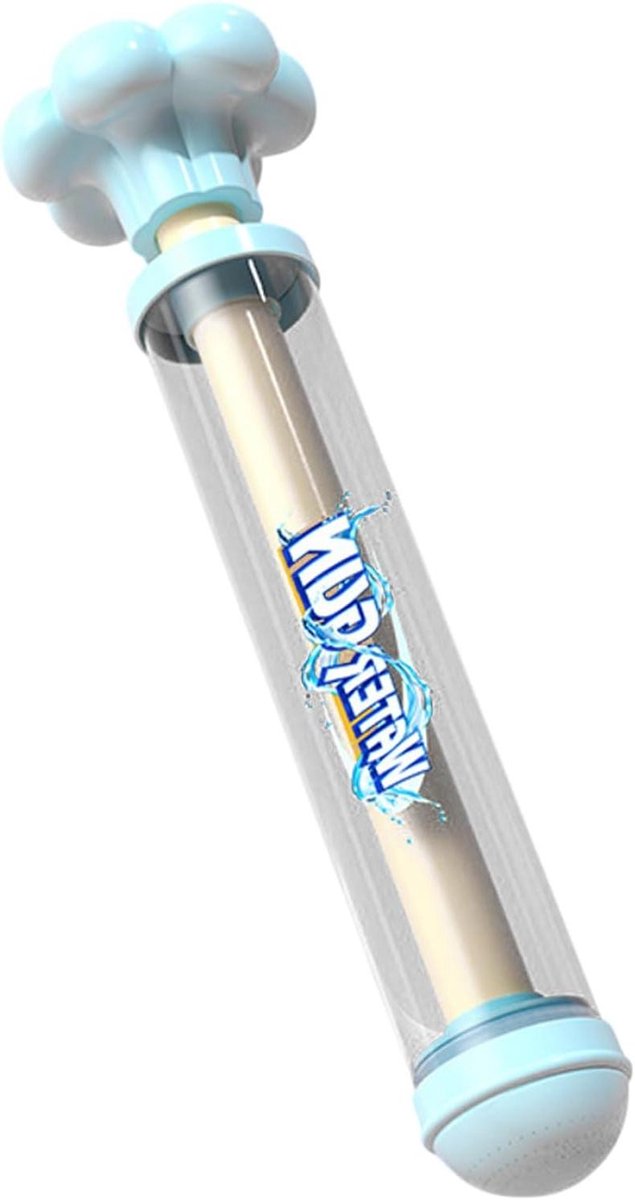 Water Spuit - Waterkanon Buitenspel - Zomerse Waterpret - Valbestendige Constructie - 27x7cm - Blauw