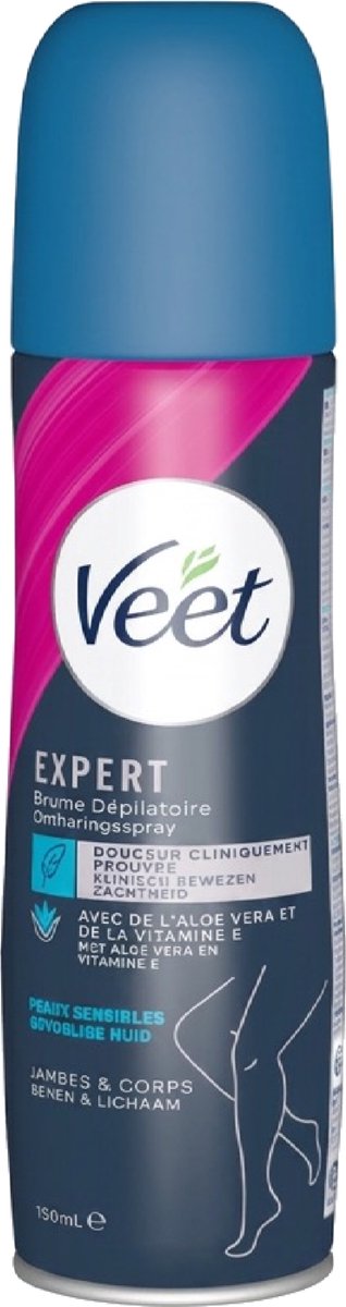 Veet - Ontharingsspray - Gevoelige huid - 150 ml