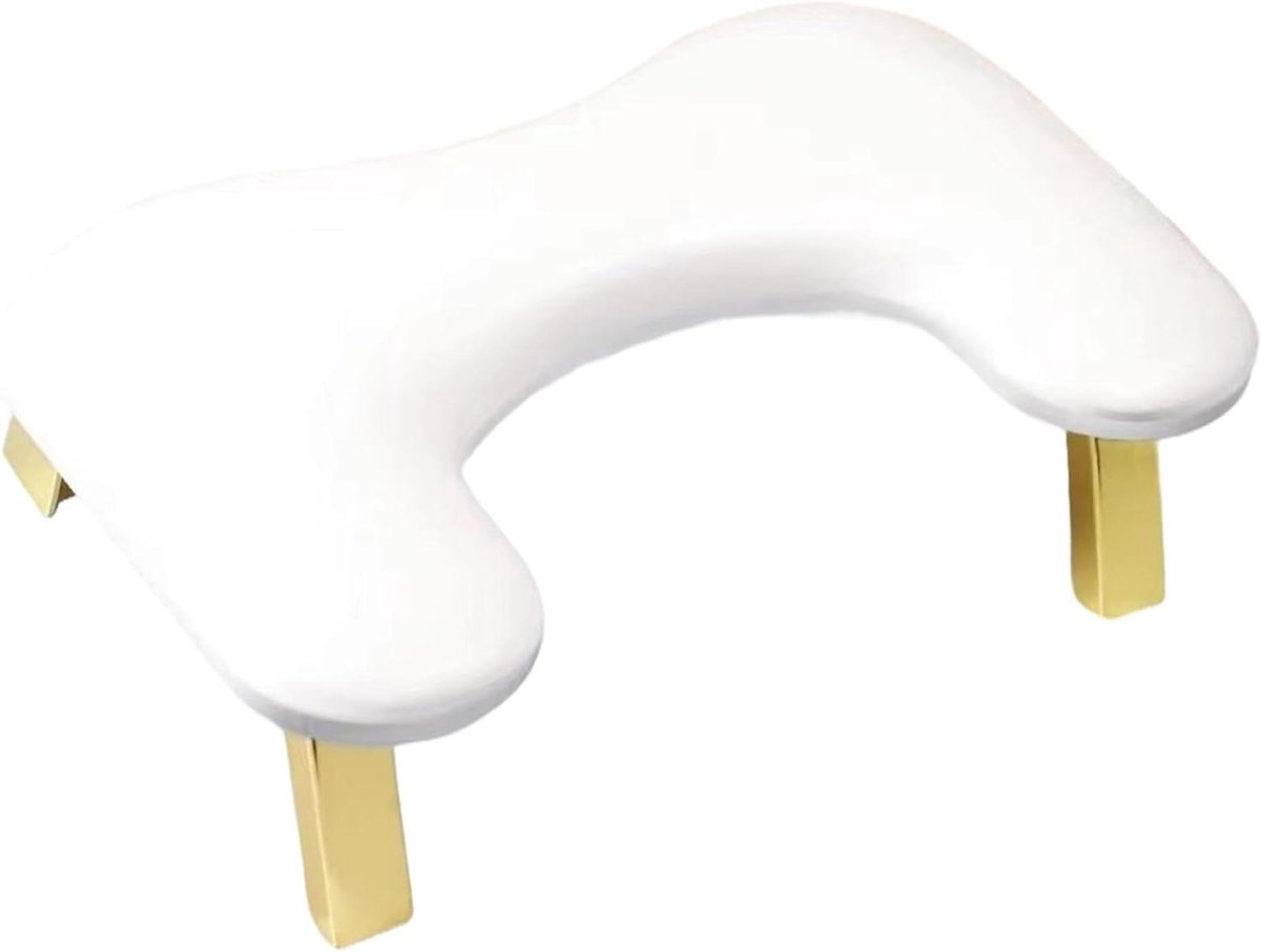 Nagel Armsteun - Hand Kussen - Manicure Behandelingen - Ergonomisch U-Vorm - Niet Gespecificeerd - Wit