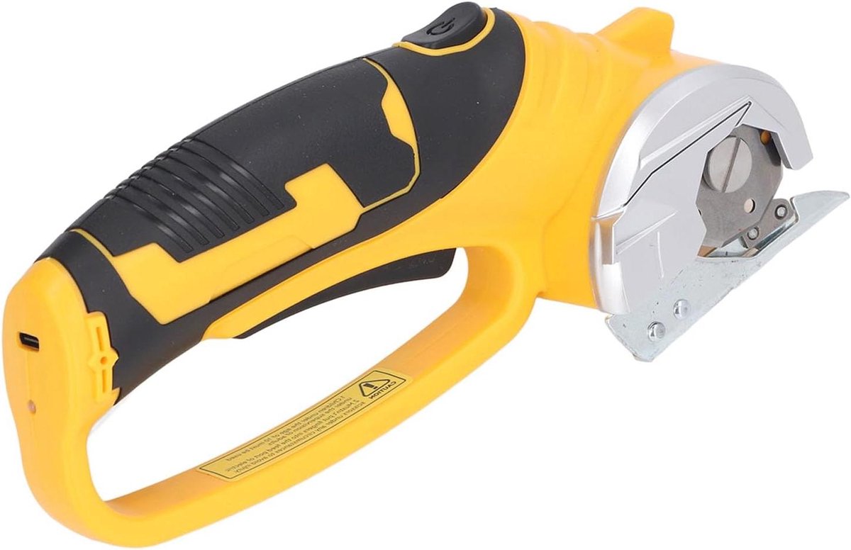 Elektrische Schaar - Draadloze Snijder - Huis Knutselen - Geïntegreerd LED-licht - 4.2V Batterij - Zwart