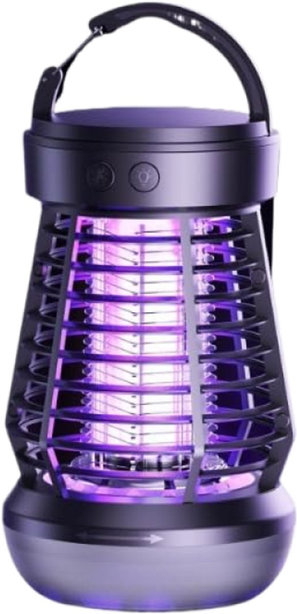 carmdering - Insectenwerend Apparaat - Muggenverjager - Buiten Insectenverjager - 2026 model, stil, dekt tot 1 acre - Geen chemicaliën, geen geur - USB oplaadbaar, draagbaar - Voor terras, tuin en camping - Zwart