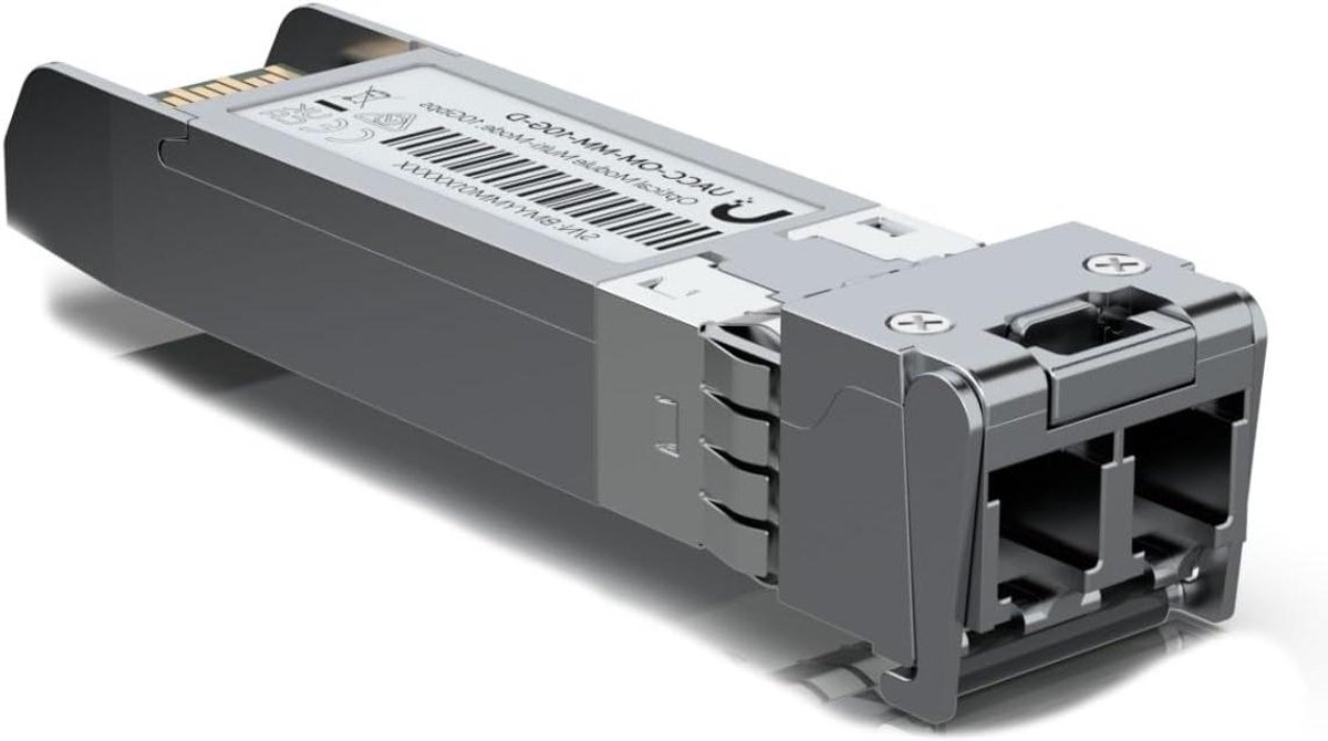 Netwerk Transceiver Module - Glasvezel Module - Snelle Dataoverdracht - Hot-Swappable Ontwerp - 10 Gbps Snelheid - Zilver