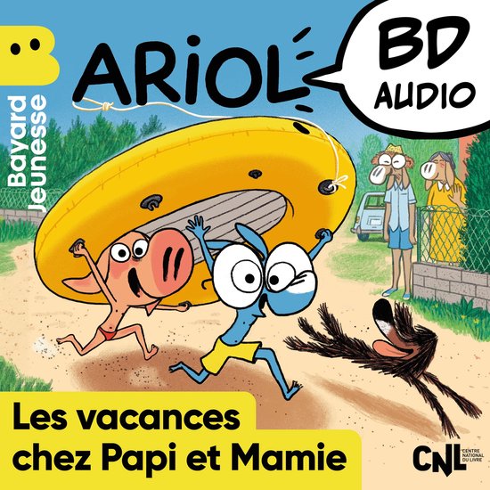 Ariol - Les vacances chez Papi et Mamie - cover