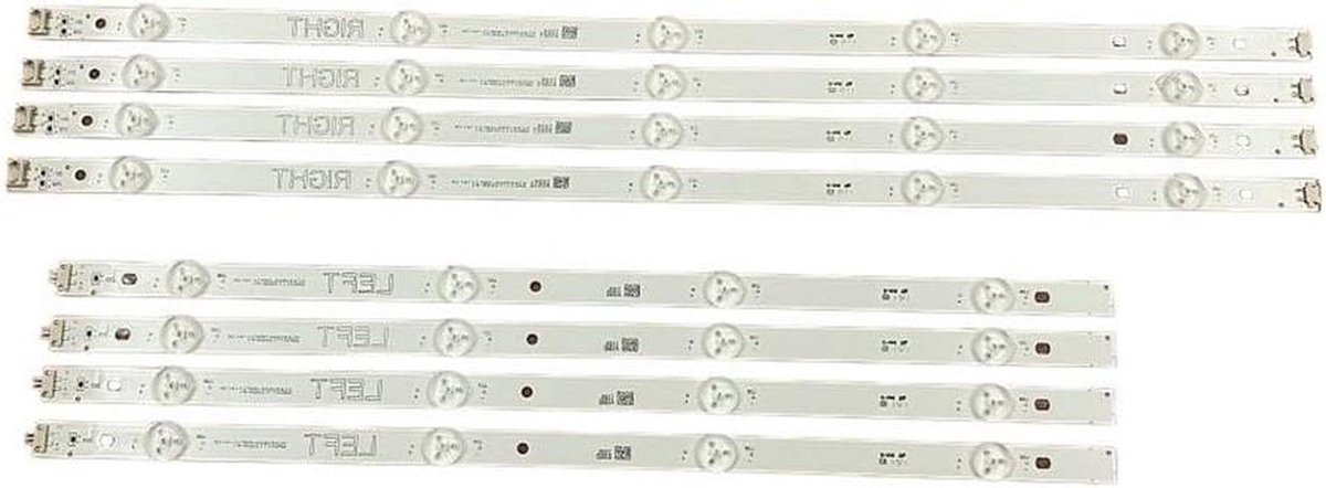 LED Strip Set - TV Verlichting - Beeldverbetering - Energiezuinig Ontwerp - 10 Sets - Niet Gespecificeerd