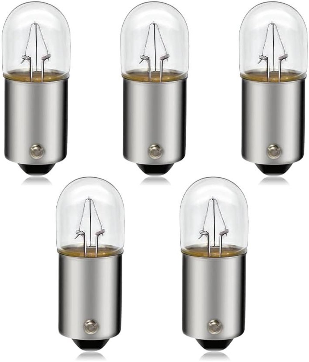 Halogeen Lampjes - Auto Interieur - Dashboard Verlichting - Directe Vervanging - 5 Stuks - Warm Wit