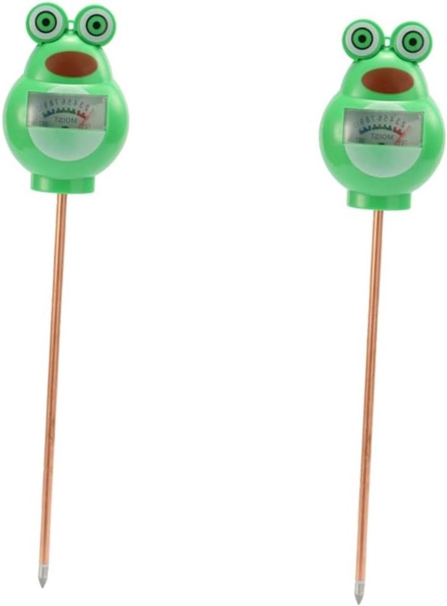 Bodemmeter Set - Plantenvochtigheidstest - Tuinonderhoud - Meet Vocht Licht Ph - 2 Stuks - Groen