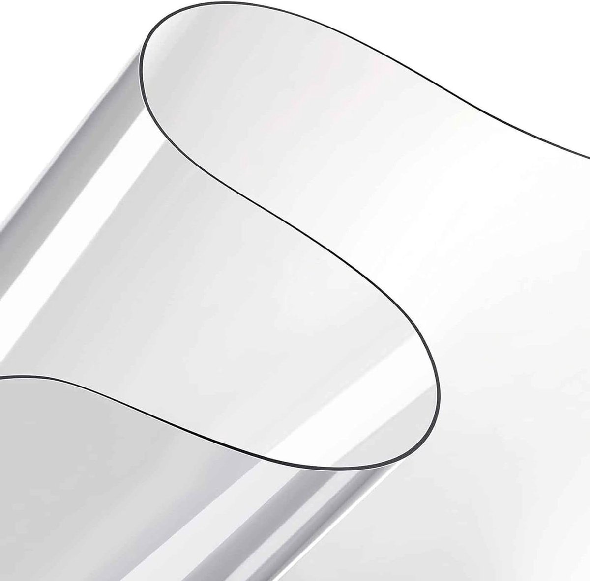 Tafelhoes Beschermer - Plastic Tafelkleed - Meubels Beschermen - 2mm Dik PVC - 100 x 300 cm - Transparant
