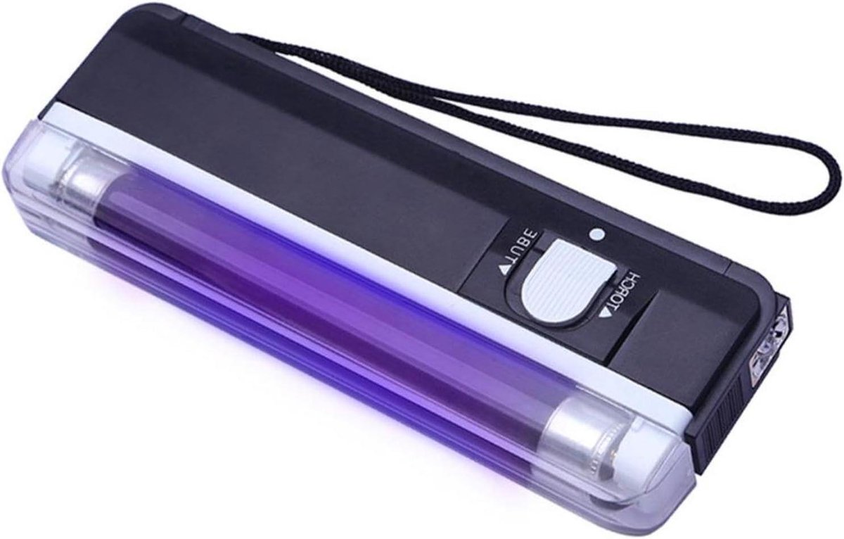 UV Lamp - UV Licht - Glas Repareren - Snel Uitharden - 16 cm - Zwart