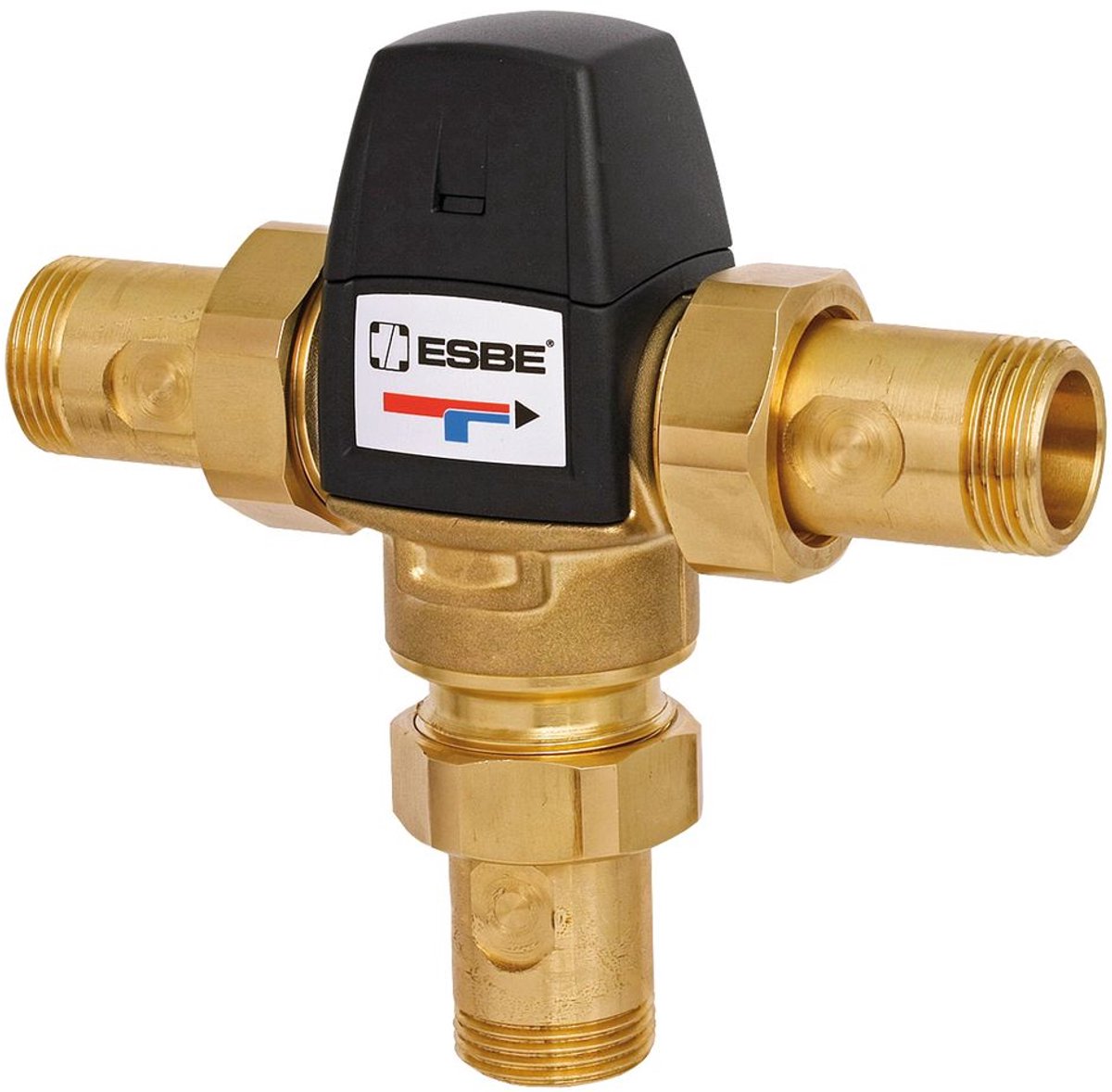 ESBE mengautomaat VTA522, 45-65 graden, DN25, Kvs3.4, G1.1/4" G1", 31621100
