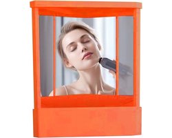 True Mirror Real Image Non-Reverse Mirror for Beauty True, See The You Left Right Reverse Non-Reversing, Slim Design, Glass Viewing Angle Selfs Hair Cutting Precision Reflection