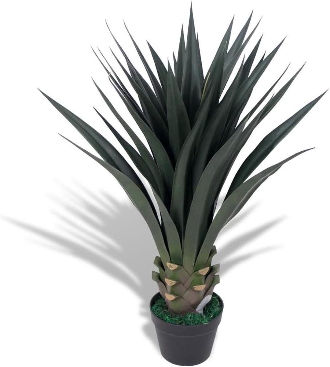 Kunstplant met pot - Decoratieve plant - Interieur verfraaien - Realistische details - 85 cm hoog - Groen