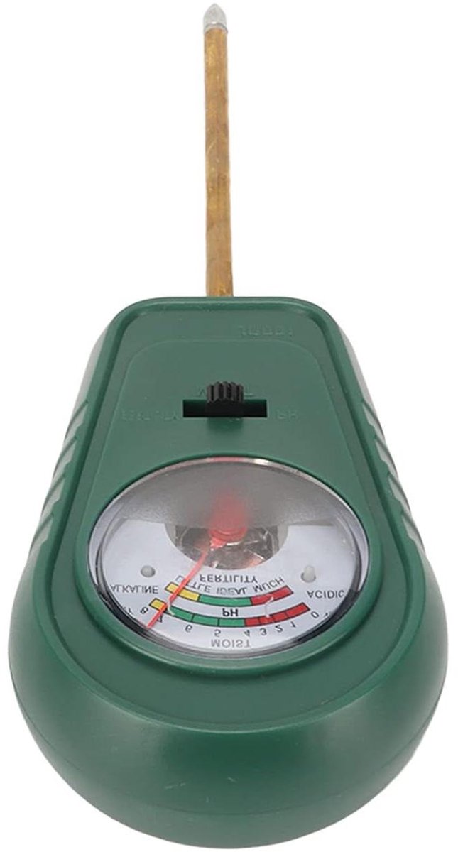Bodemvochtmeter Bodemtester - Plantenmeter PH - Planten Gezondheid - Batterijloos Ontwerp - 22 x 7 x 4 cm - Groen
