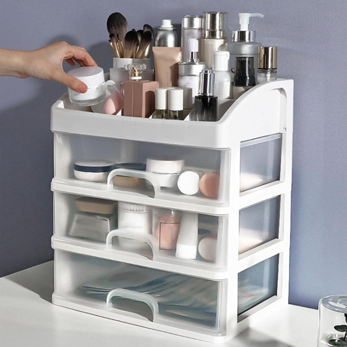 Desktop Organizer met Lades voor Kantoor en Thuisgebruik