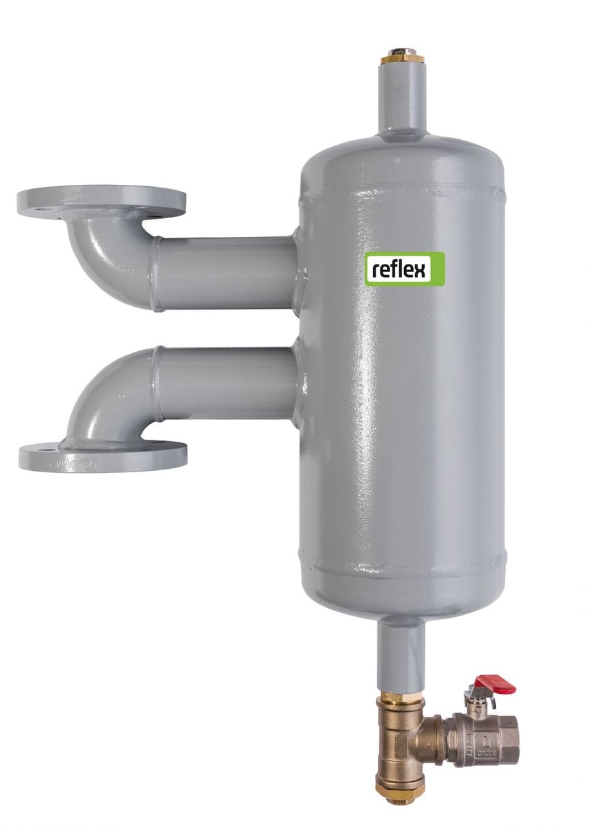 Reflex Winkelmann Reflex Exdirt D 80 V F1, vuilafscheider met flens, 110 °C, 6 bar, 8259521