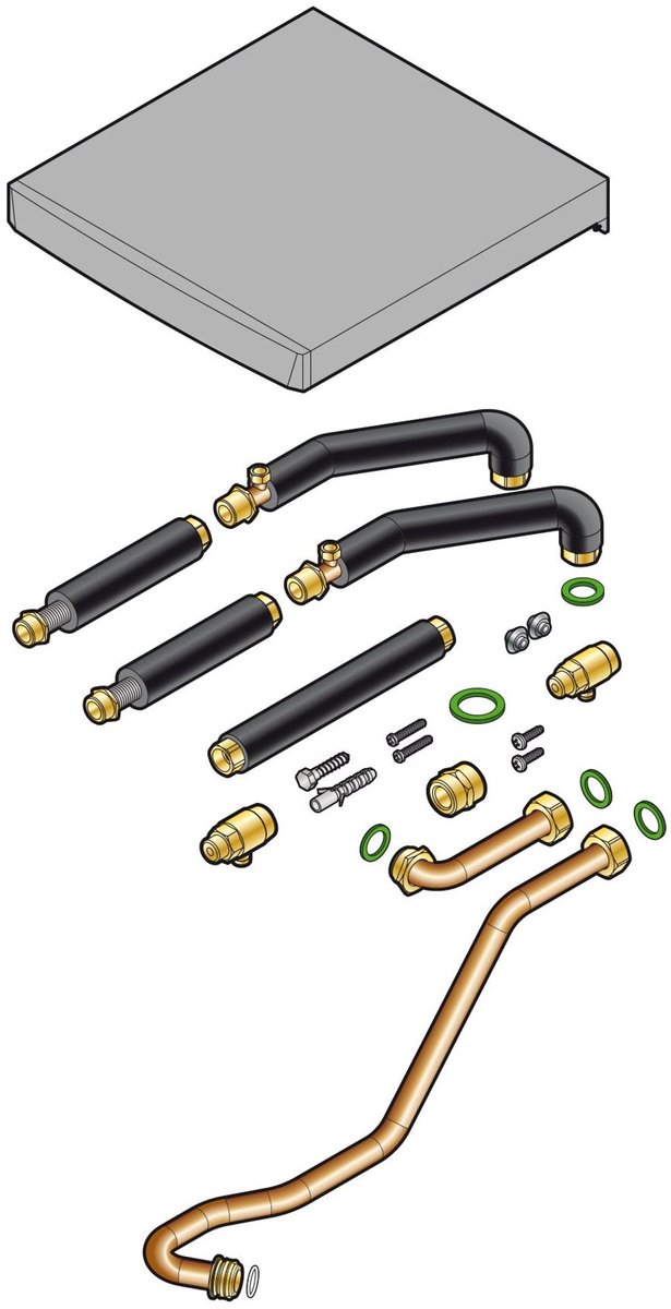 Remeha Verbindingsset Ketel-Boiler, ER228, BS 160 SL naast elkaar staand, 100016480