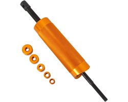 Zuiger Pin Trekker - Motor Reparatie - Motor Onderhoud - Beschermende Binnenhuls - 28 cm - Zilverkleurig
