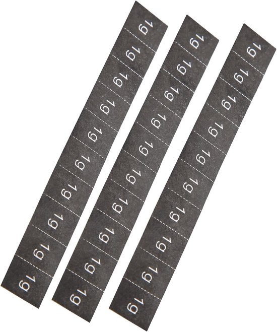Golfclub Tape Strips - Golf Gewicht Tape - Golfvaardigheden Oefenen - Zelfklevend Metaal - 3 Stuks - Zilver — afbeelding 5