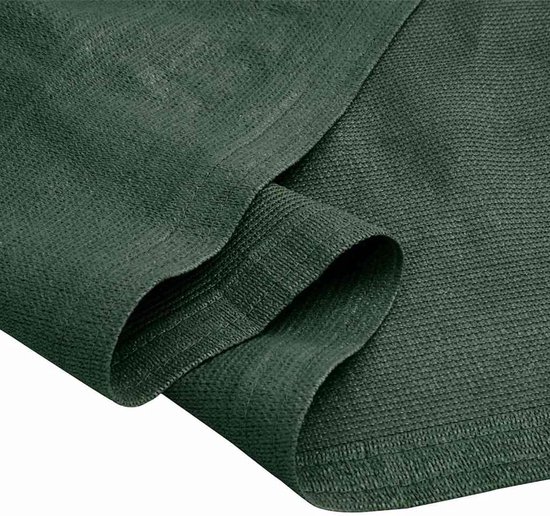 Tentmat - Grondzeil Voortent - Kampeercomfort Verhogen - Waterdoorlatend HDPE - 400 x 700 cm - Donkergroen — afbeelding 5