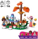 LEGO Friends bosfeest met tafel, stoelen, boom, eekhoorn en 4 figuren. Inclusief cupcakes en theekopjes.