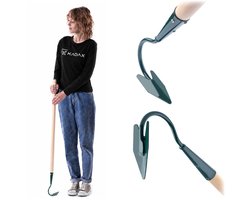KADAX bebouwer, tuinklauw, tuinhak voor het losmaken van de grond, cultivator voor tuin, metalen…