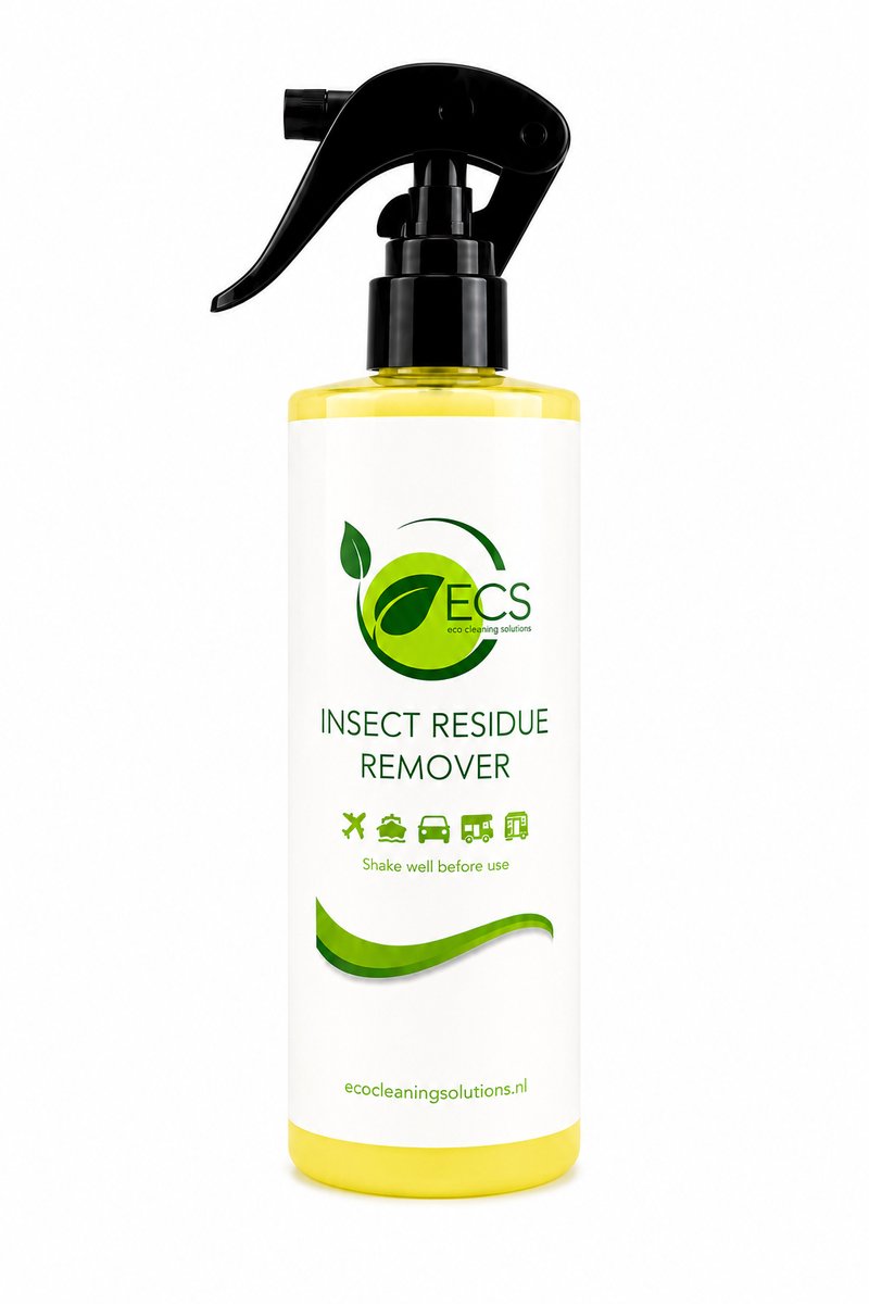 ECS Insect Remover – Insectenverwijderaar Auto – Verwijdert Insectenresten van Lak, Glas & Bumpers – Voorreiniger voor Auto's – 500ml