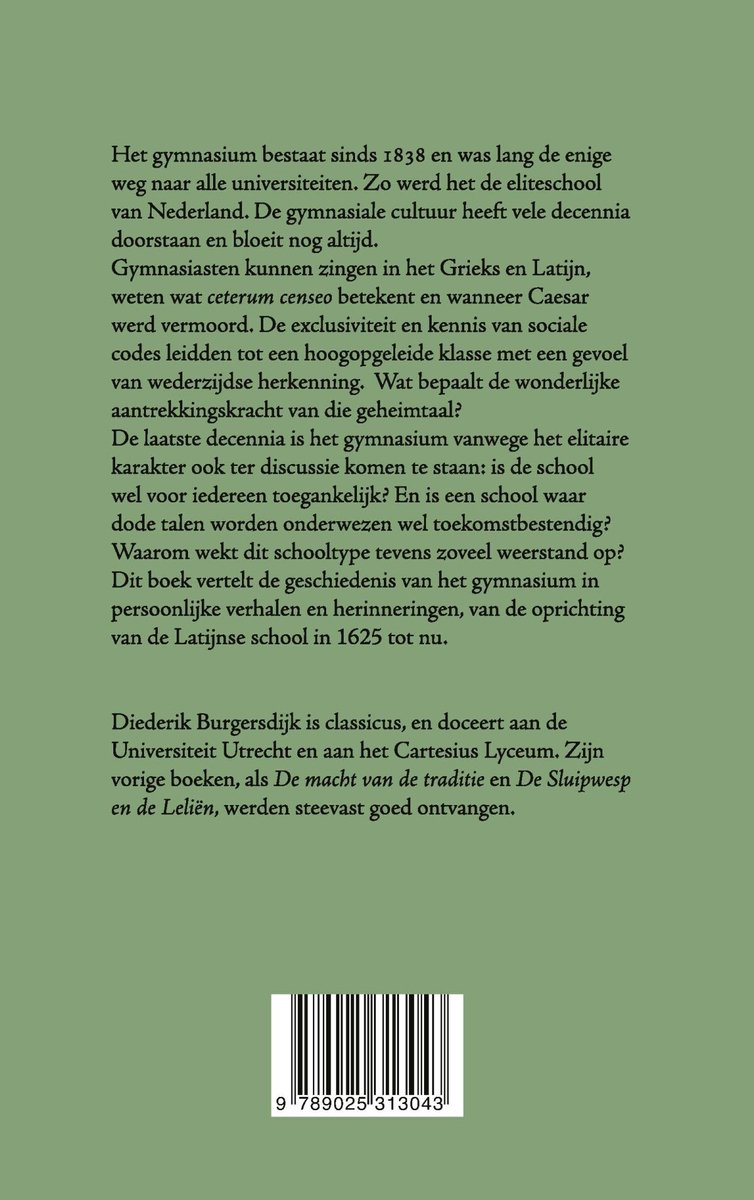 Gymnasium - back cover