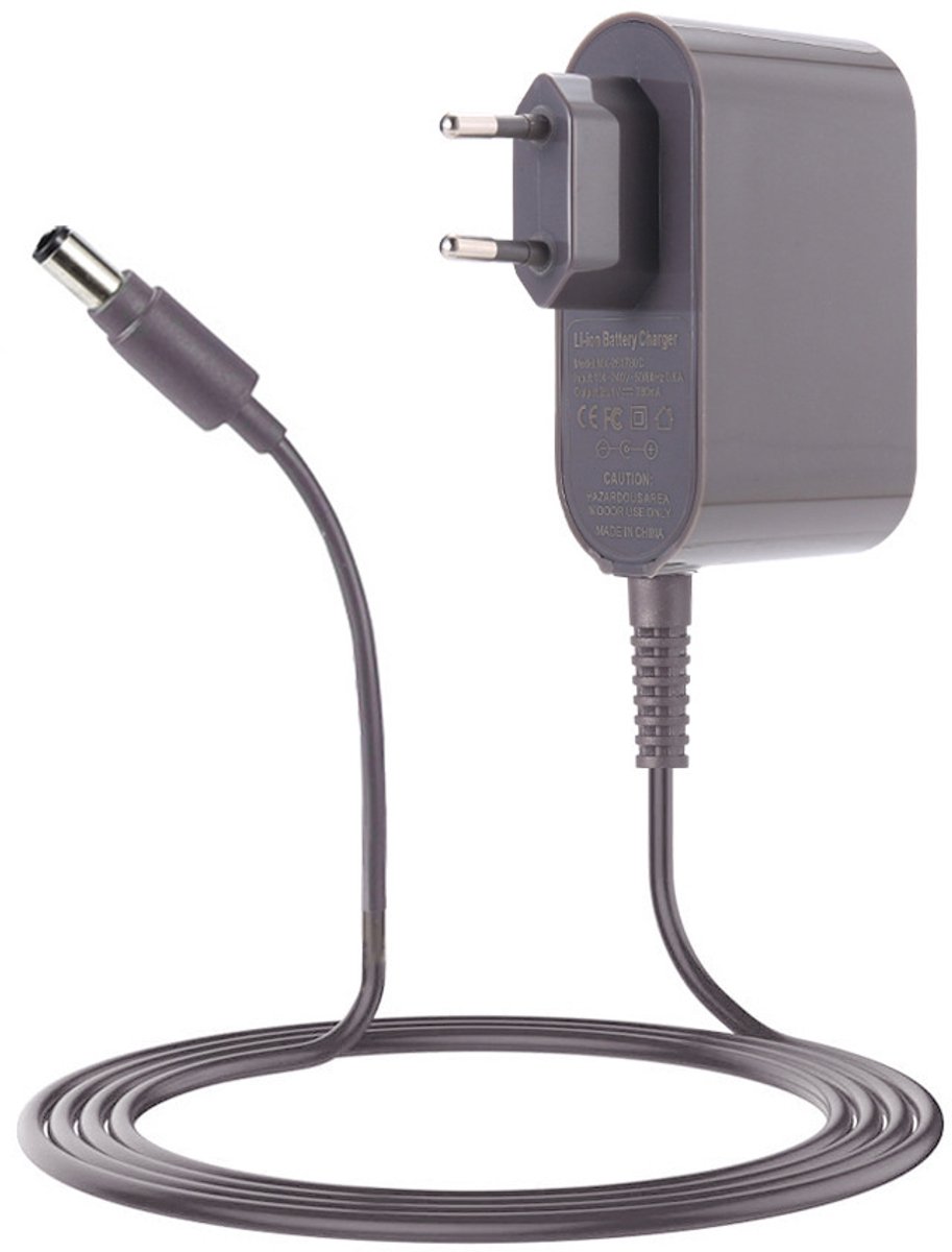 Oplaadkabel - oplader - 26.1V-lader- Kabel 1,8 m - geschikt voor Dyson V6 V7 V8-stofzuiger - Universeel - netadapter