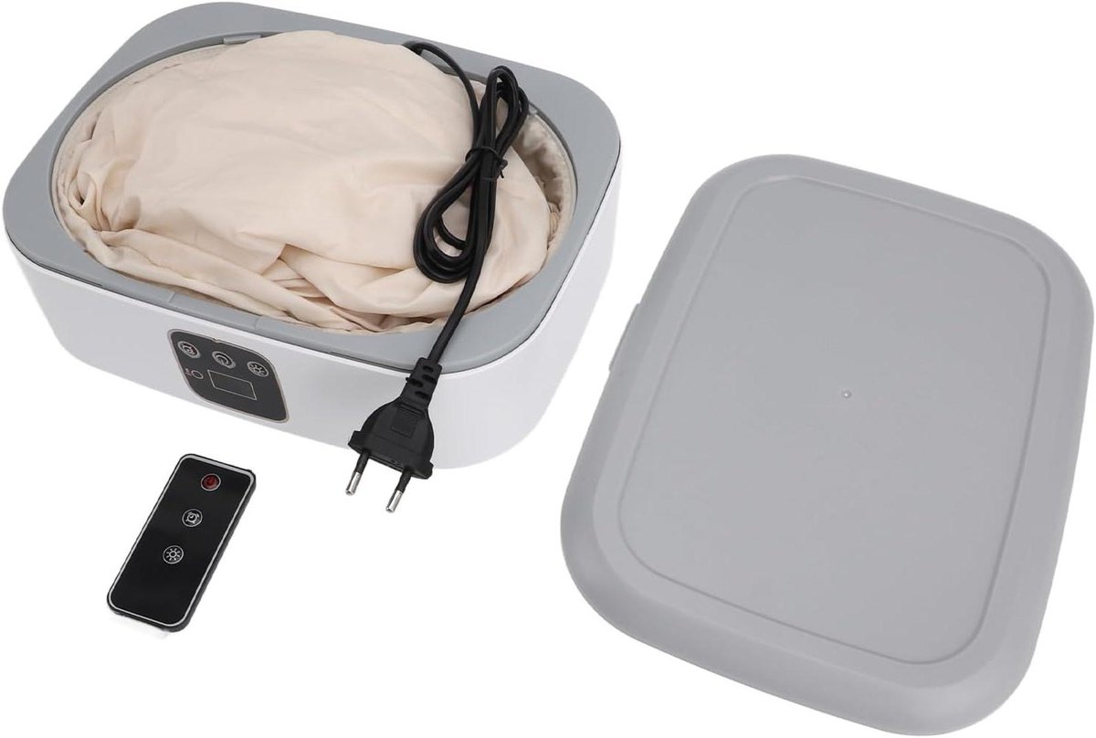 Draagbare Wasdroger Compacte Droger Snel Kleding Drogen Ruimtebesparend Ontwerp 10kg Capaciteit Wit
