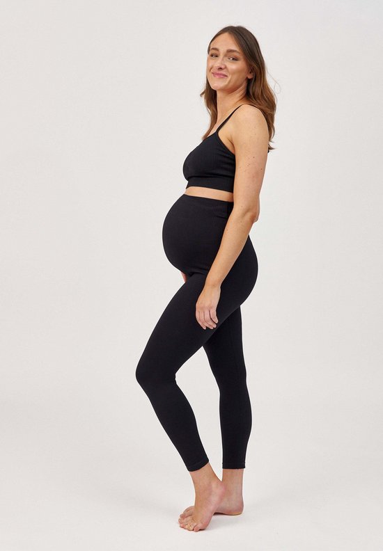 SNOCKS Zwangerschapslegging Dames – Seamless – High Waist Buikband – 4-Way Stretch – Opaque & Comfortabel – Voor Zwangerschap, Sport & Dagelijks Gebruik – 1 Stuk van SNOCKS — afbeelding 2