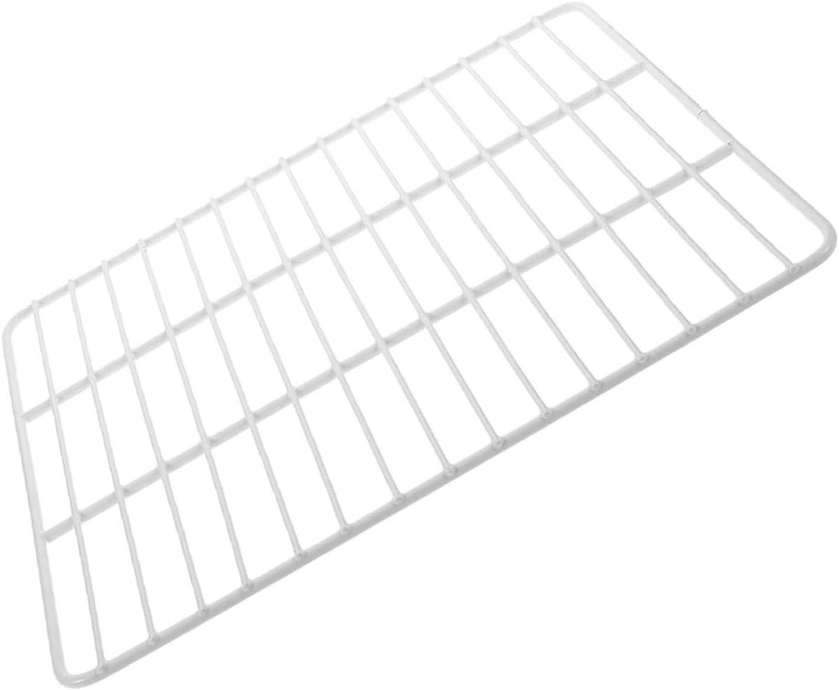 Vriezer Plank Divider - Koelkast Organizer - Voedsel Opslag - Verstelbare Indeling - 45x40cm - Wit