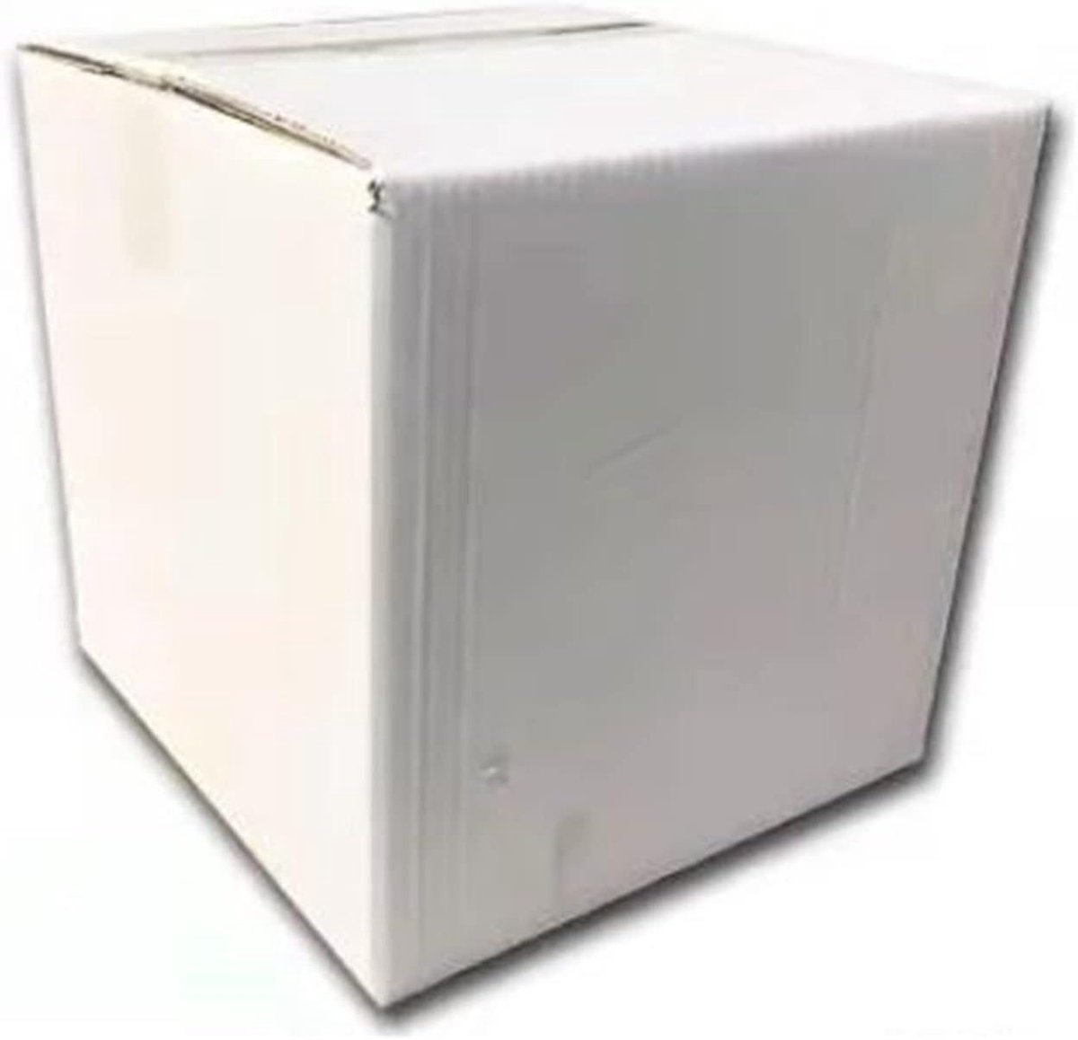 Verhuisdozen - Postdozen Karton - Veilig Verzenden - Dubbelwandig Stevig - 55x55x55cm - Wit