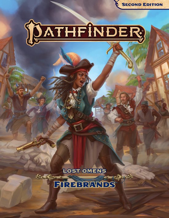 Pathfinder Second Edition (PF2E)- Pathfinder Lost Omens Fire ... - cover