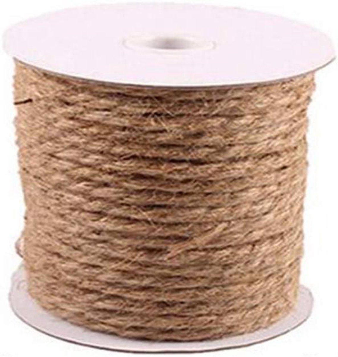 Natuurlijk Touw - Hennep Jute - Decoratie Tuin - Hoge Sterkte - 10 Meter - Bruin