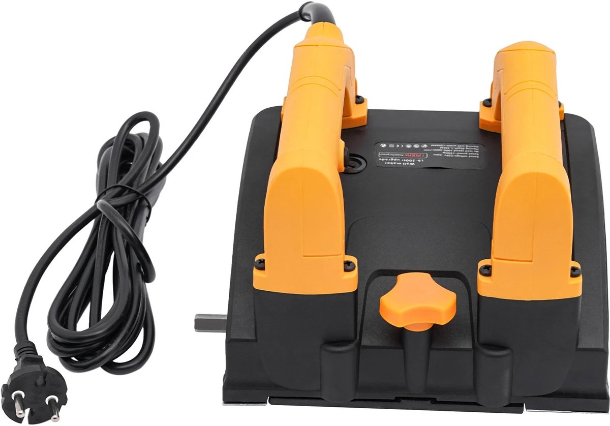 ELEVNTO schaafmachine elektrisch - muur schuurmachine - schuurmachines met stofafzuiging - Instelbare schaafdiepte en snelheid