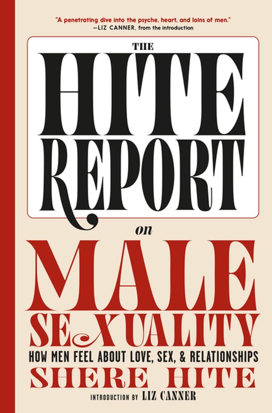 The Hite Report on Male Sexuality - cover