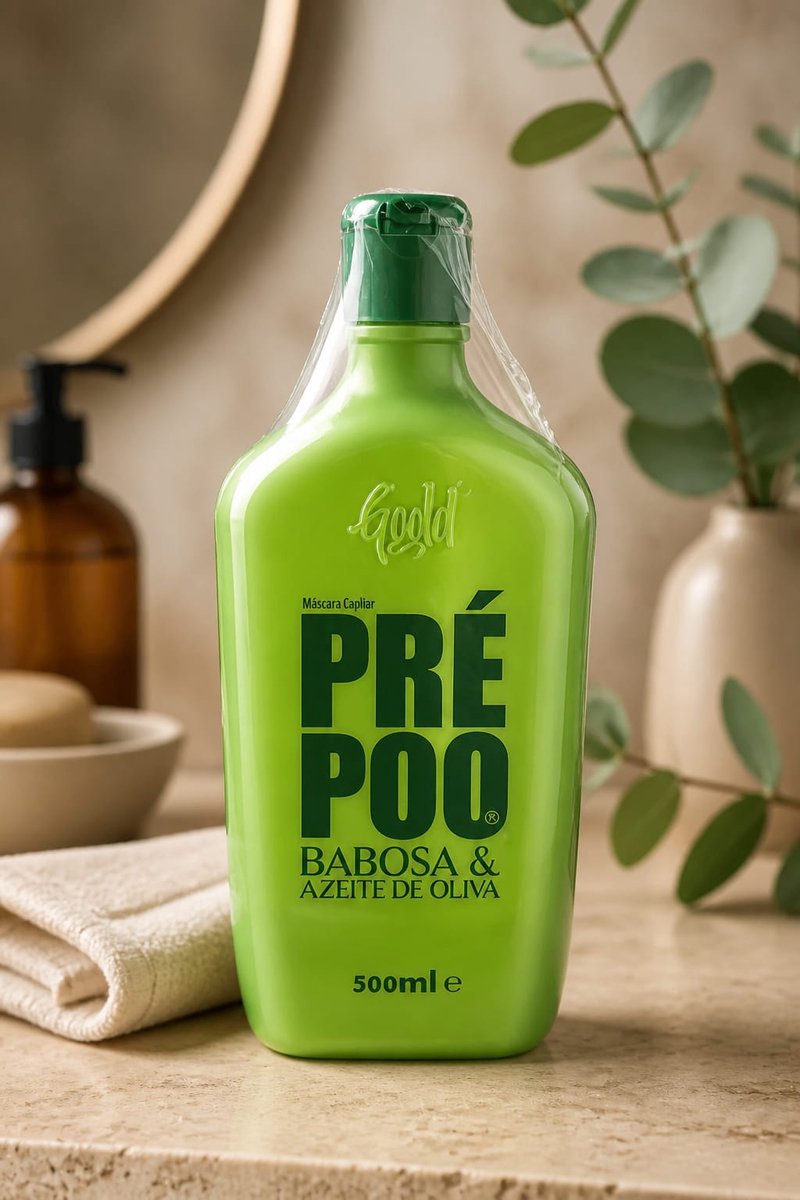 Gold Spell – Mascara capilar PRE POO Babosa & Azeite de Oliva 500ml