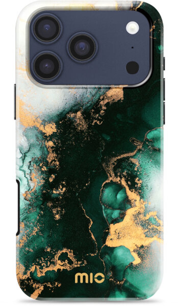 MIO by Mobilize Green Marble Magsafe Compatible for iPhone 17 Pro/18 Pro