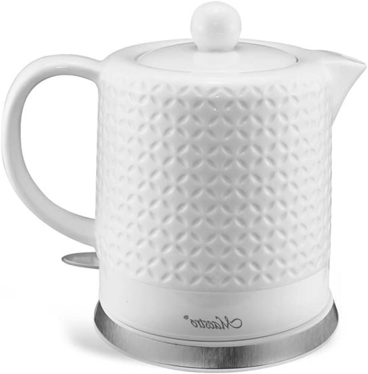 Elektrische Ketel - Waterkoker Keramiek - Snel Water Koken - Hoogwaardig Keramiek - 15 Liter - Wit