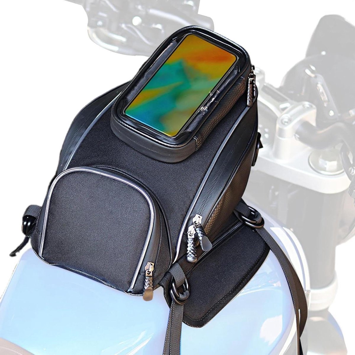 Motorfiets Tanktas - Bagagetas Opbergtas - Motor Rijden - Waterdicht Touchscreen - 1 kg - A