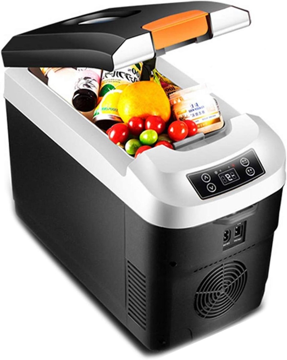 Draagbare Koelkast - Mini Vriezer - Reizen en Picknicks - Koelen en Verwarmen - 12 Liter - Rood
