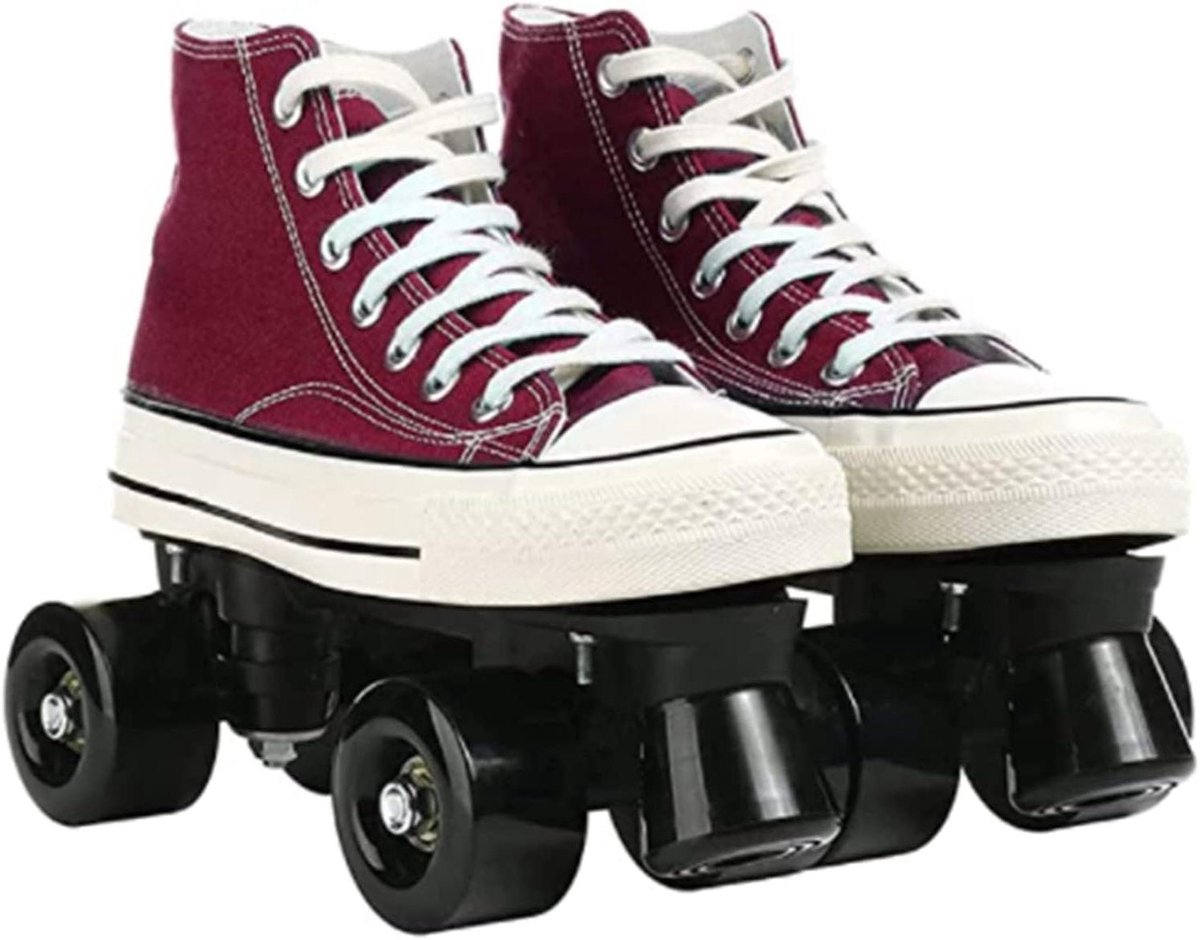 Quad Rolschaatsen Dubbele Rij Binnen En Buiten ABEC 7 Lagers