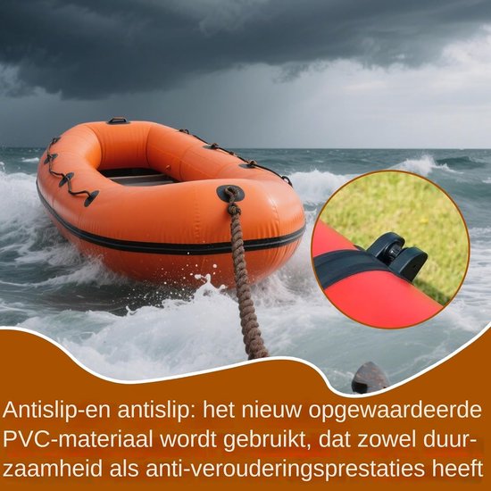 Opblaasboot Bevestigingspatch - Kajak Houder Bevestiging - Water Sport Beveiliging - Versterkte Romp Grip - 14 x 9.3 cm — afbeelding 3