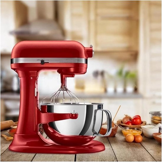 6QT modellen met komlift en mixer, roestvrijstalen vervangende kom met handvat — afbeelding 2