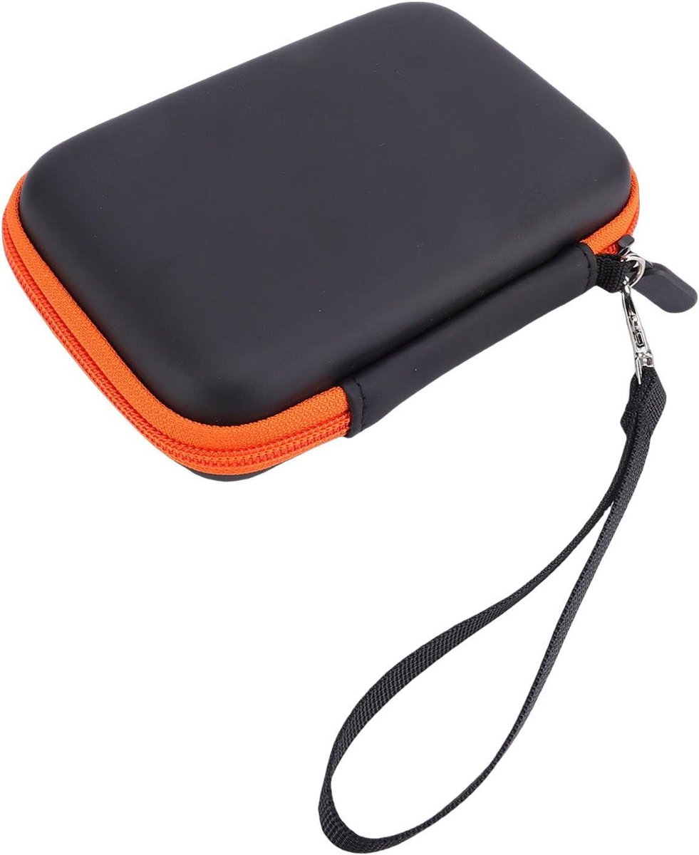 Harde Schijf Tas - Externe Opslaghoes - Data Beschermen - Schokbestendig EVA - 16 x 12 x 4 cm - Zwart