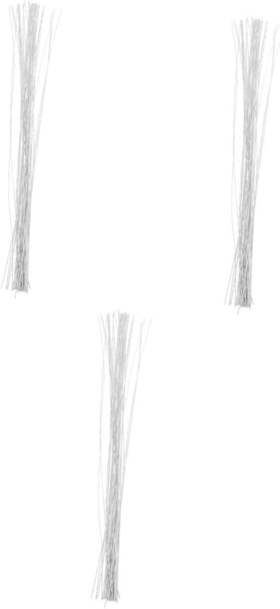 Bloemdraden - Knutseldraad - Bloemen Maken - Papier Bedekt - 150 Stuks - Wit