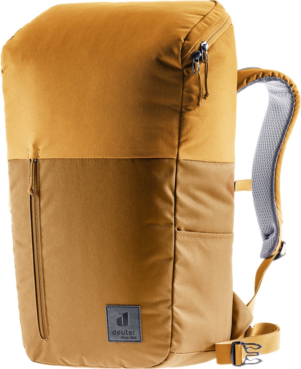 deuter Laptop rugzak Rugzak met laptopvak UP Stockholm 22L Almond - Cinnamon Mosterdgeel