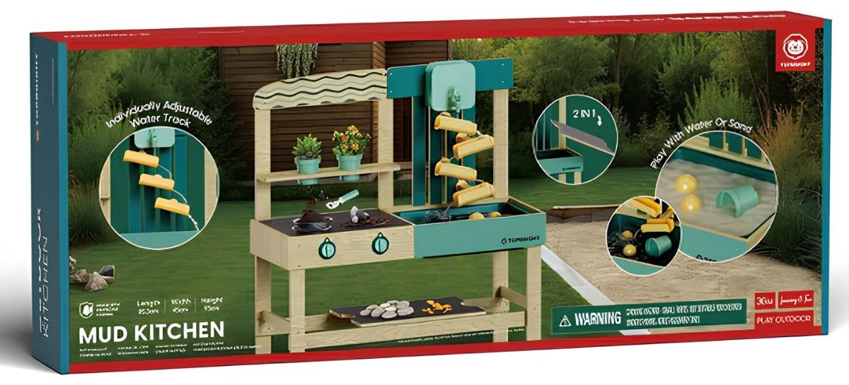 Topbright Houten Modderkeuken — afbeelding 5