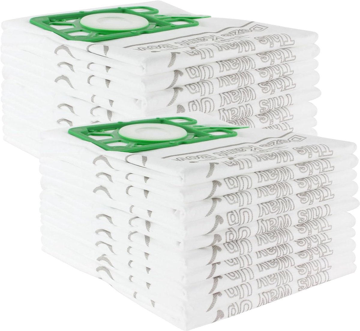 Stofzuigerzakken - Stofzakken Vuilzakken - Stofzuigen - 5-laags HEPA-filtratie - 10 Liter - Wit